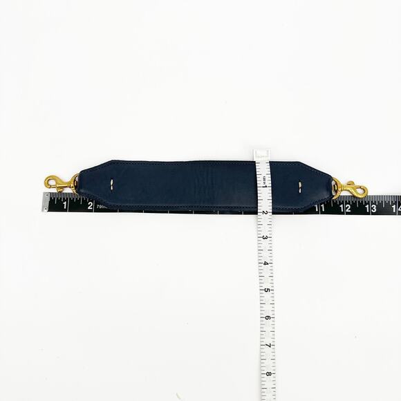 CLARE V. Le Box Bag Strap in Navy - Picture 7 of 8